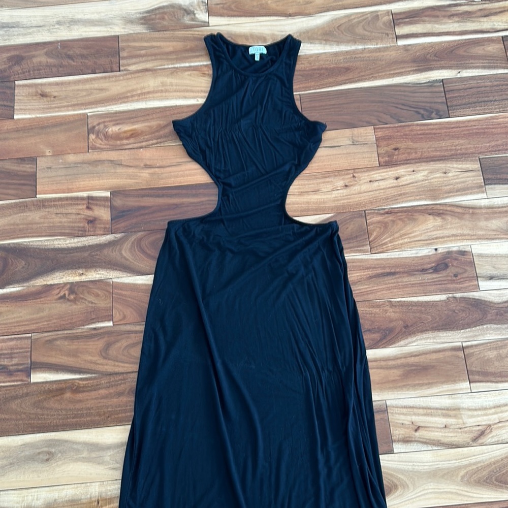 Cutout maxi dress